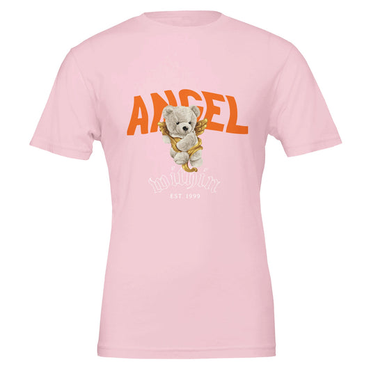 Bear Angel Within Premium Unisex Crewneck T-shirt - FLDrip