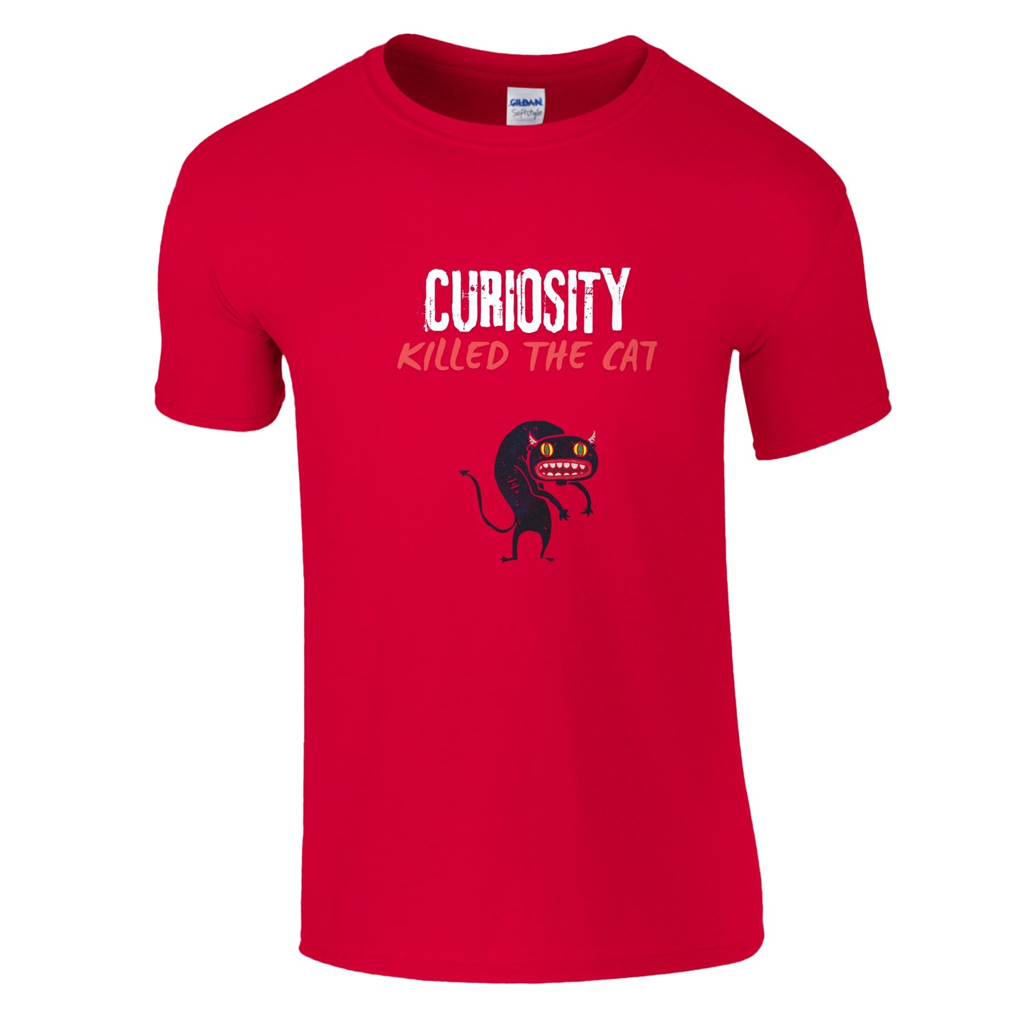 CURIOSITY KILLED THE CAT Unisex Crewneck T-shirt - FLDrip