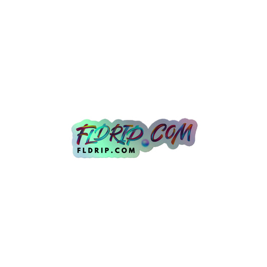 FLDRIP.COM Holographic sticker - FLDrip